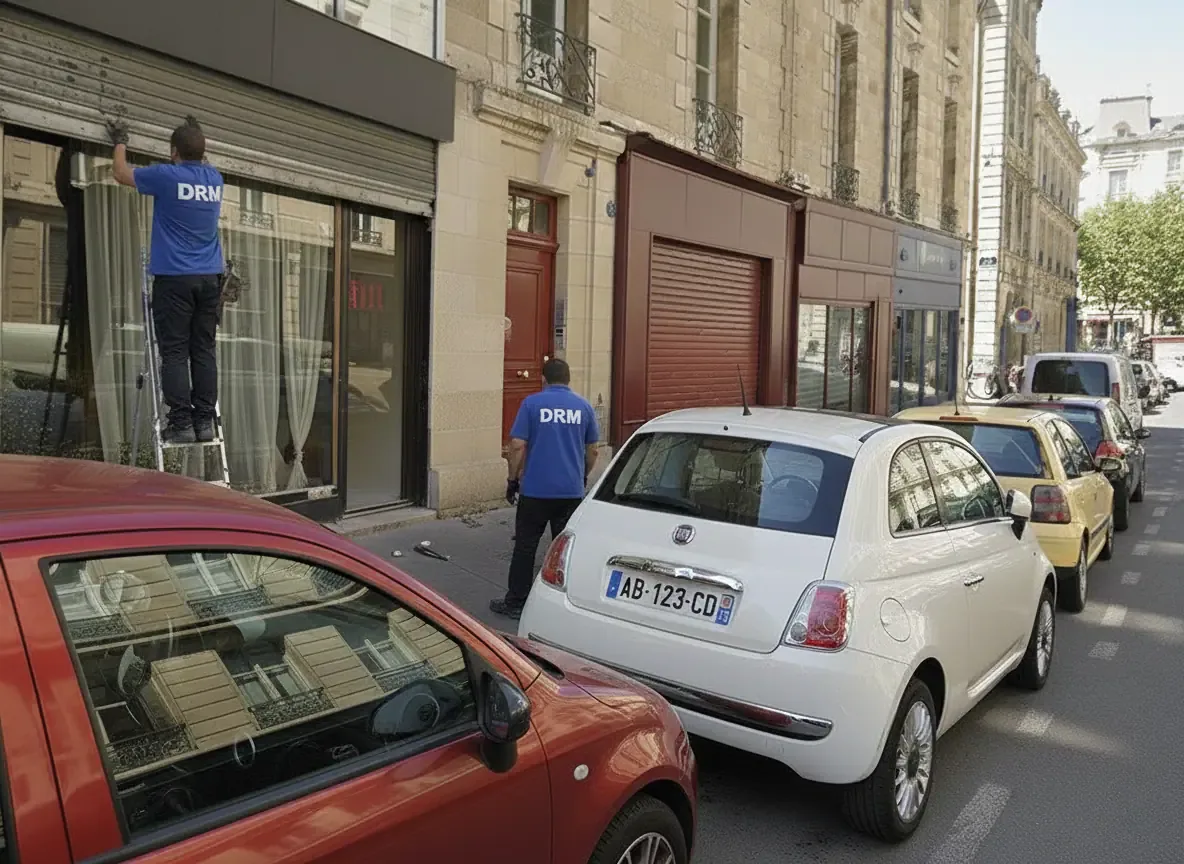 Déblocage de rideau métallique bloqué à Marseille 14
