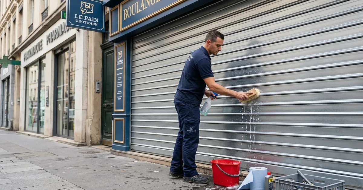 Entretien et maintenance de rideau métallique à Marseille 14
